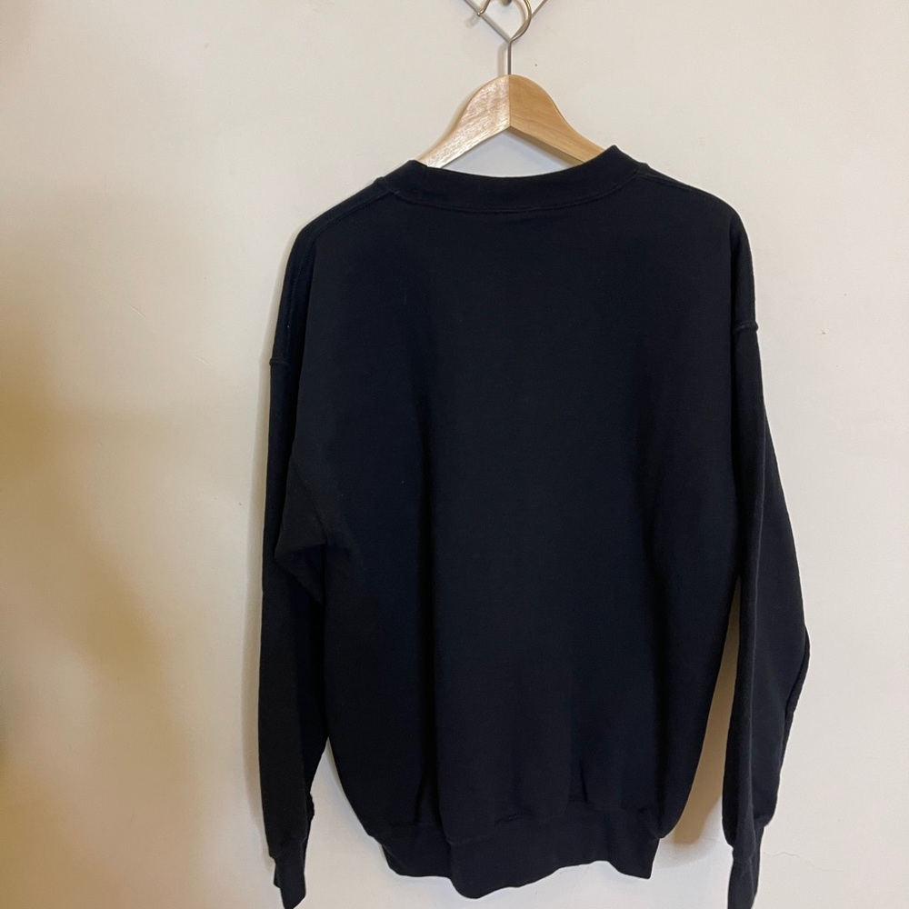 Vintage 90s Harley type motorcycle sweatshirt - Picture 3 of 6